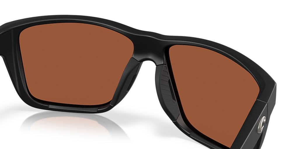 COSTA 6S9120 Broadbill II Matte Black - Men Sunglasses, Green Mirror Lens