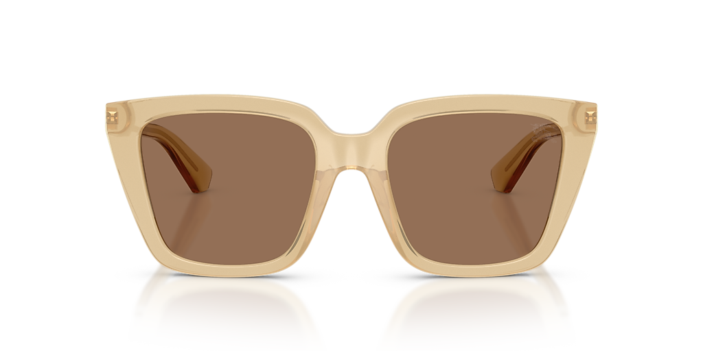 Burberry BE4473U XL (52 - 19) with Brown lenses and Yellow frame
