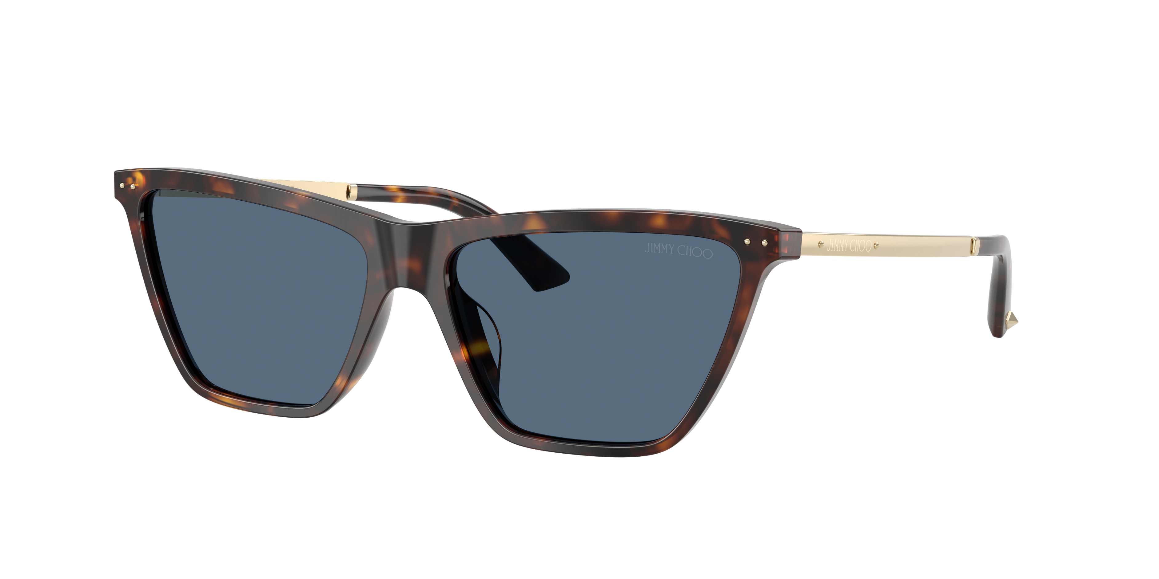 Jimmy Choo Woman Sunglass JC5059U -  Frame color: Havana, Lens color: Dark Blue