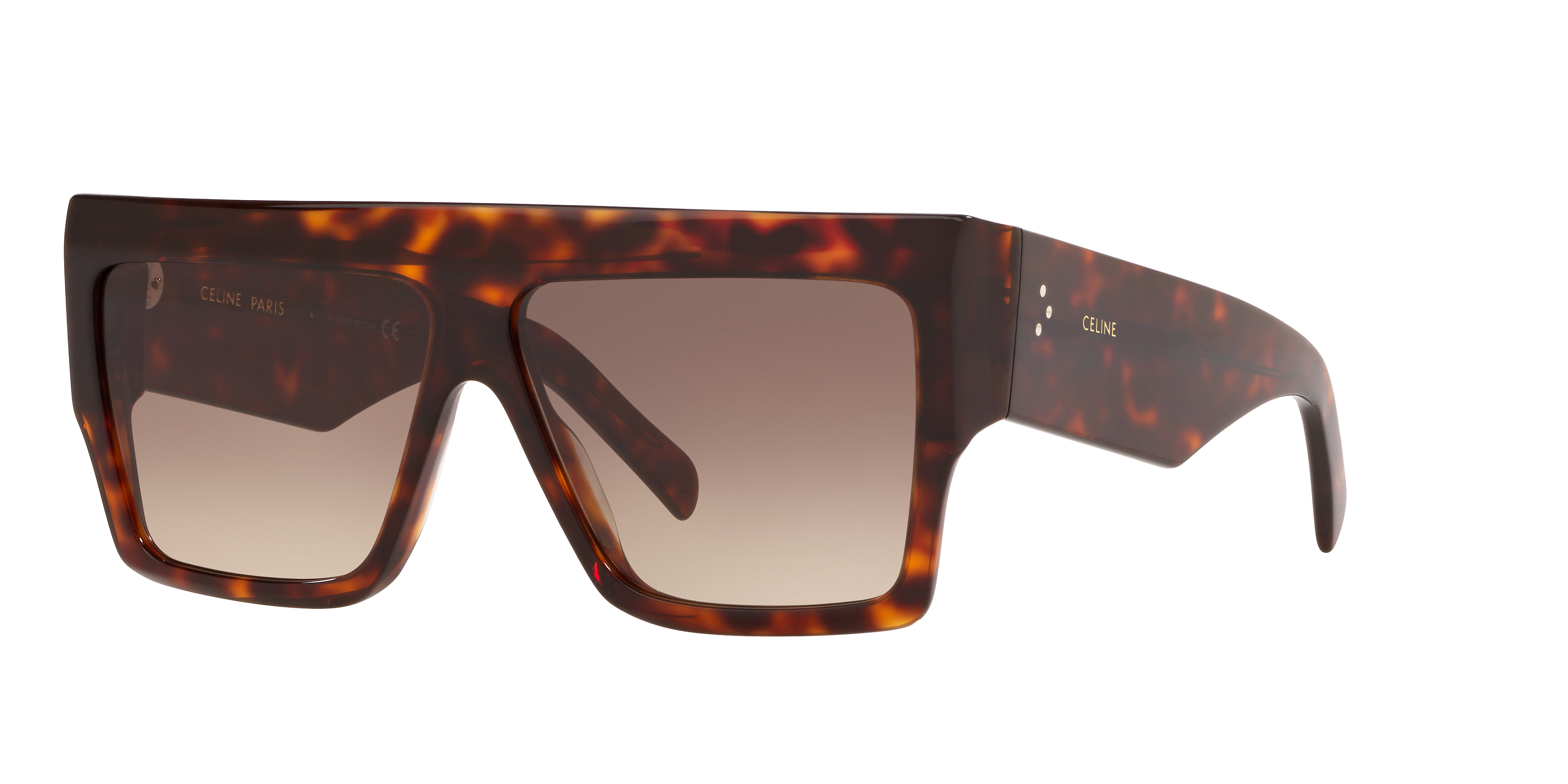 CELINE トータスシェル ラウンドサングラス CÉLINE トータスラウンドサングラス