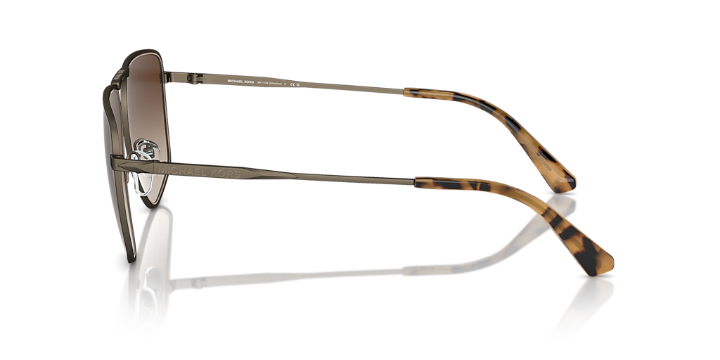 Michael Kors MK1153 Silverton XXL (58 - 15) with Brown lenses and