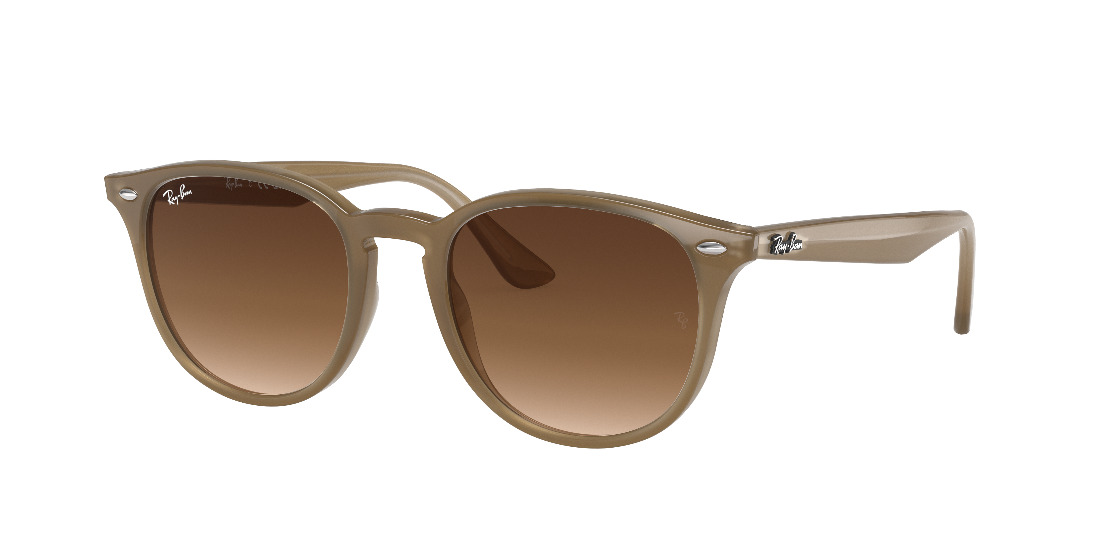 Ray-Ban Unisex Sunglass RB4259 -  Frame color: Beige, Lens color: Brown Gradient