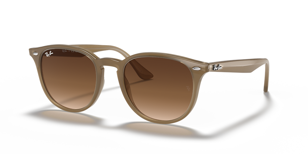 Ray-Ban RB4259F L (53 - 20) with Brown lenses and Beige frame