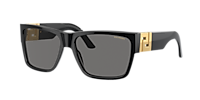 VERSACE VE4296 Black - Men Luxury Sunglasses, Dark Grey - Polar Lens
