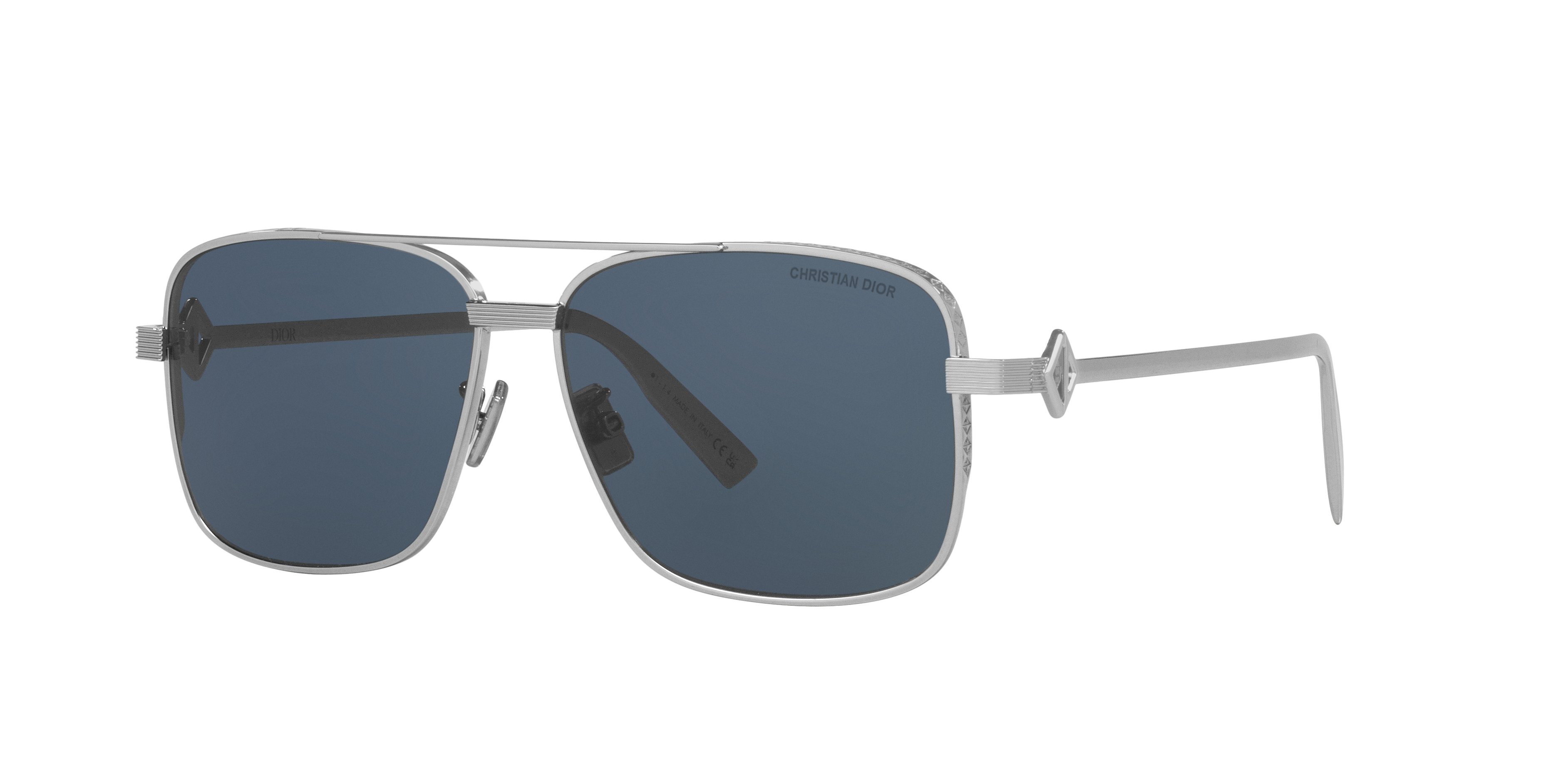 DIOR Dm40146U M (58 - 13) with Blue lenses and Grey frame