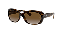 Ray-Ban RB4101 Jackie Ohh M (58 - 17) with Brown lenses and 