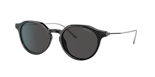 Prada PR 17WSF S (51 - 20) with Grey lenses and Black frame