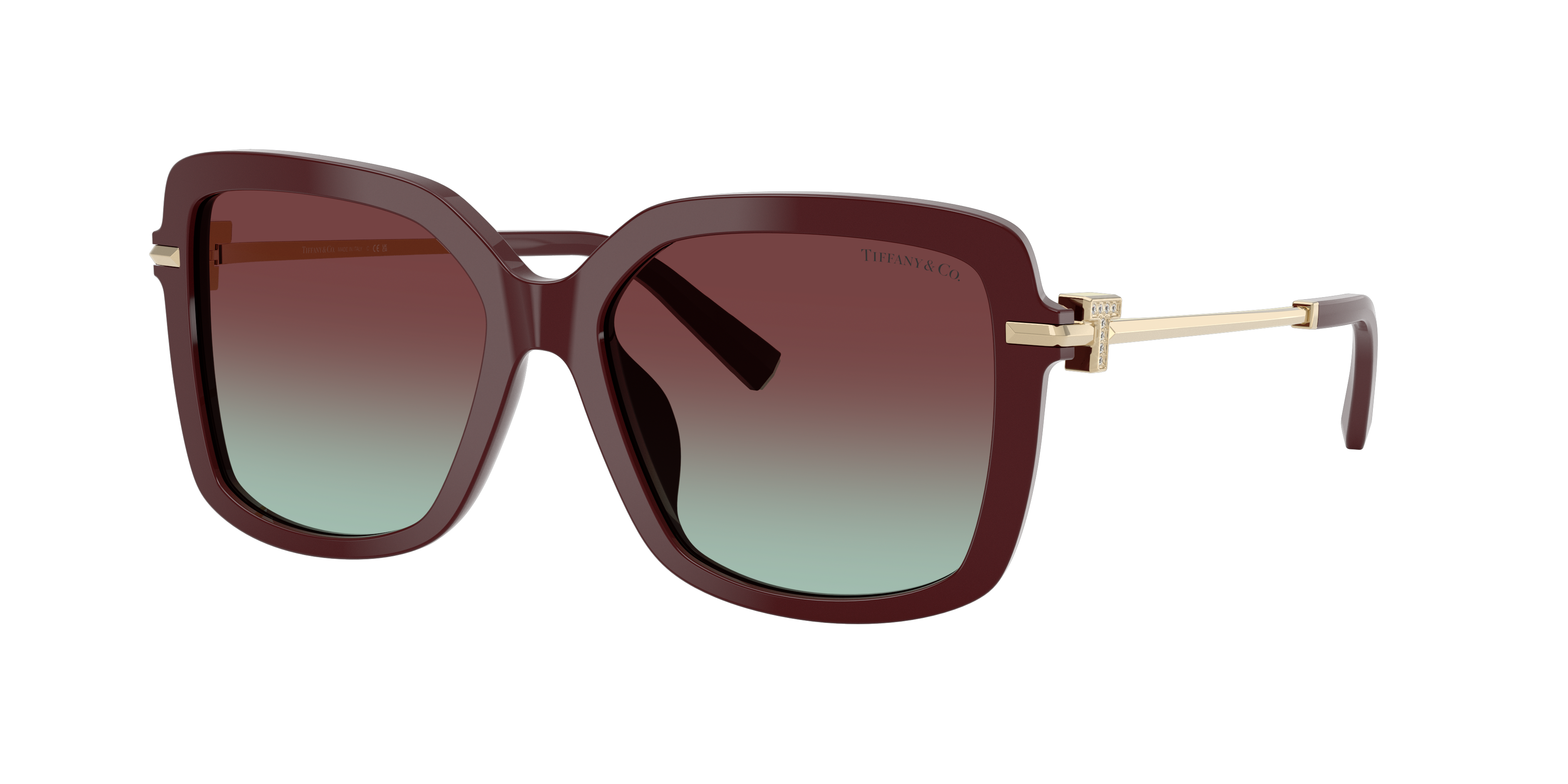 Tiffany & Co . Woman Sunglass Tf4252b In Burgundy