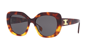 Celine CL4003IN XXS (48 - 23) with Grey lenses and Tortoise