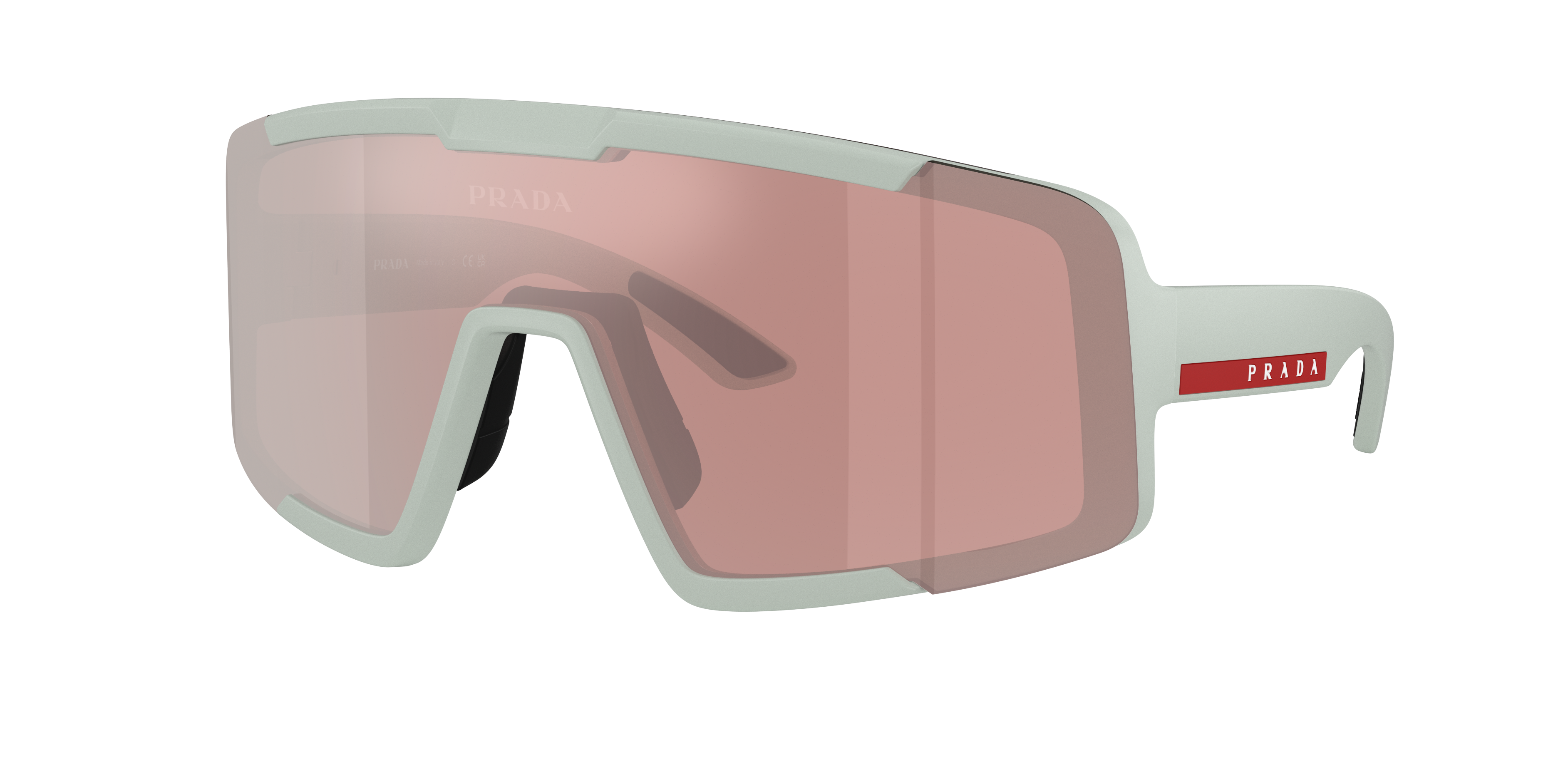 Prada Linea Rossa Man Sunglass Ps B07s In Brown