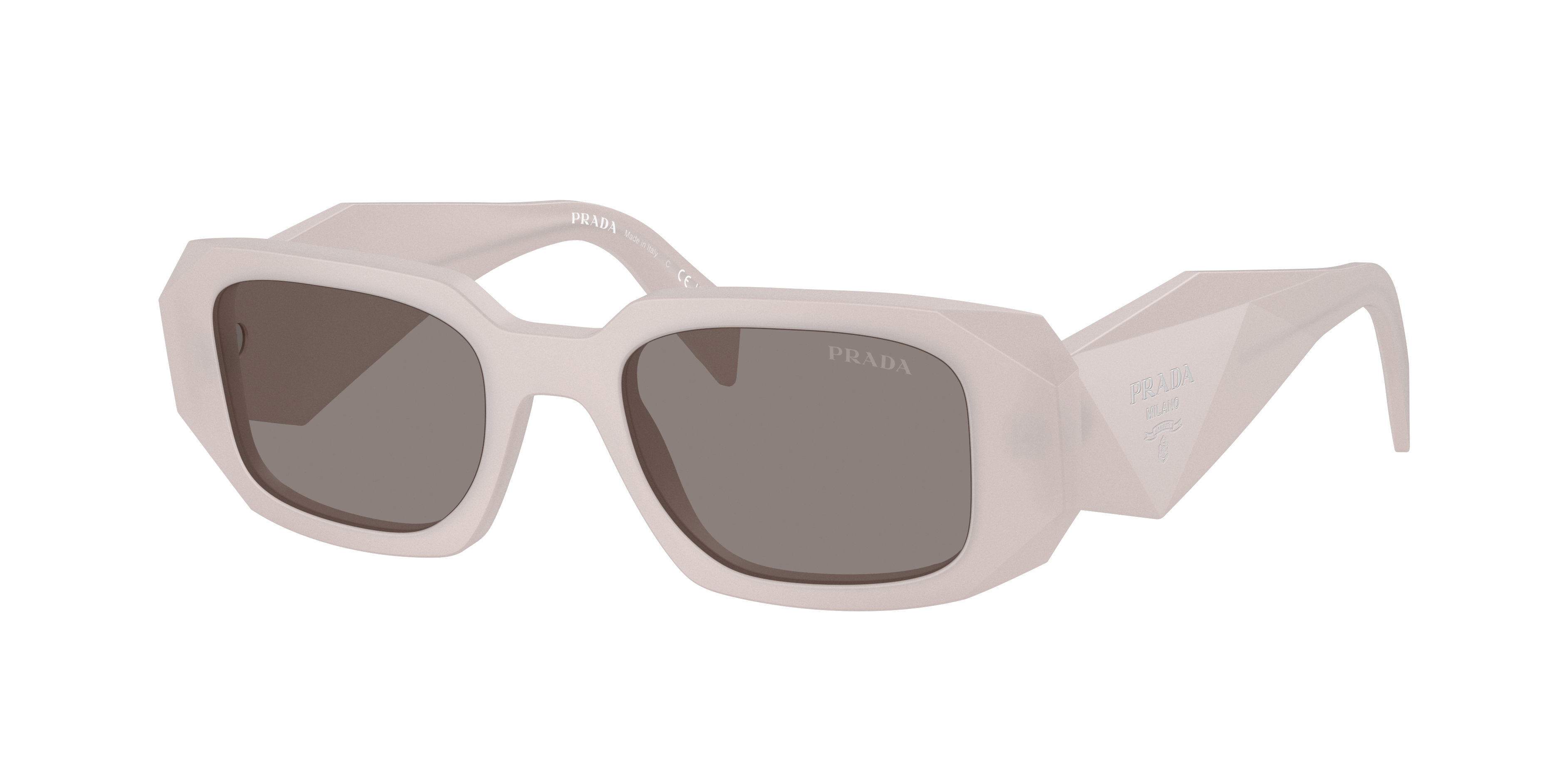 Prada Woman Sunglass PR 17WS -  Frame color: Frosted Tortoise, Lens color: Dark Grey
