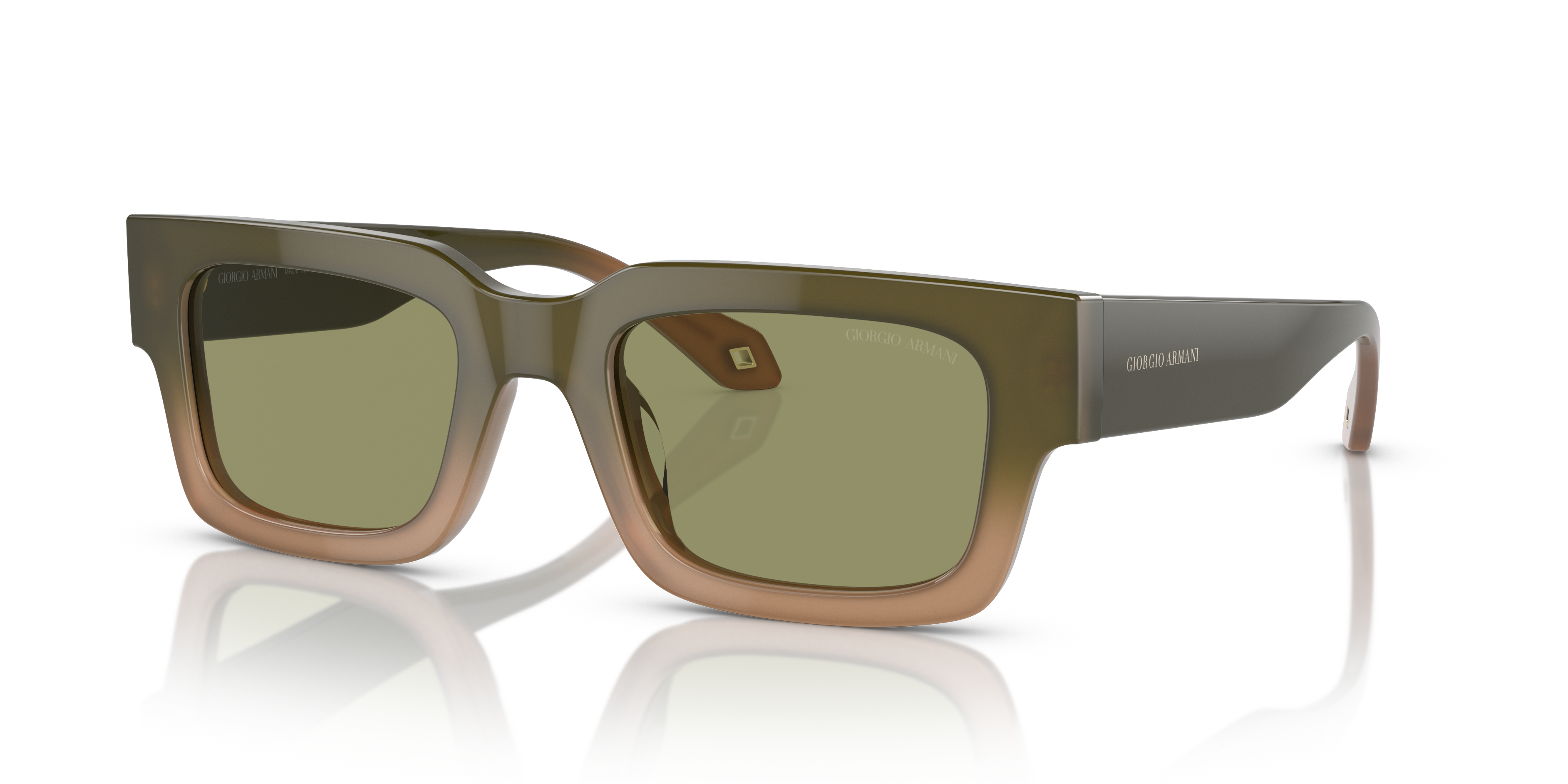 A-26. EMPORIO ARMANI スマホレンズ Giorgio Armani™ AR8186U Square Sunglasses | EyeOns.com