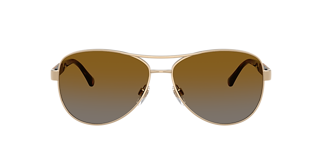 Visit Sunglasses Burberry BE3080 L (59-14) with Brown lenses and Gold frame
