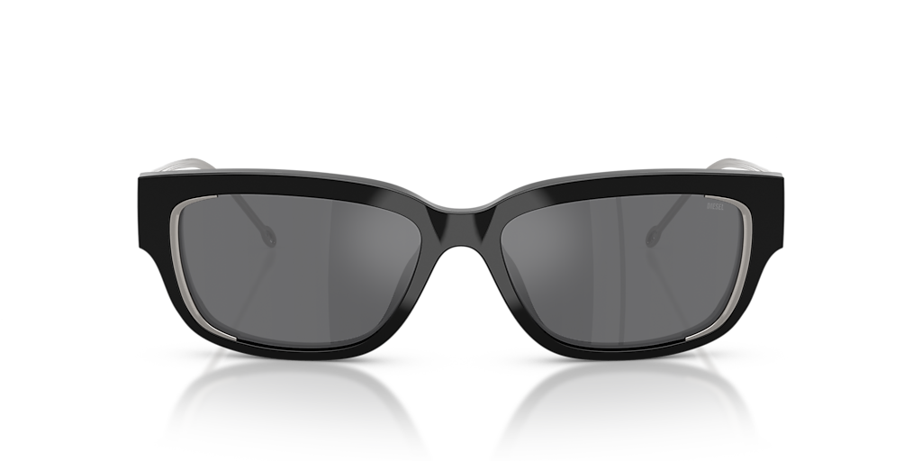 【DIESEL】送料/関税込 0DL2002 GLASSES Diesel DL2002MU M (56 - 16) with Grey lenses and Black frame