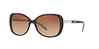 Tiffany & Co. TF4121B S (55 - 16) with Blue lenses and Black
