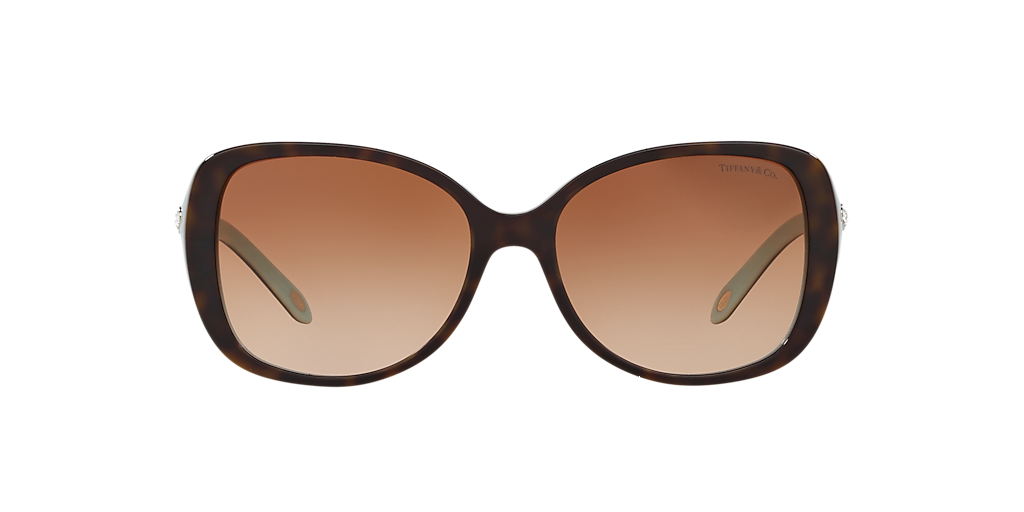 Tiffany & Co. TF4121B S (55 - 16) with Brown lenses and Tortoise