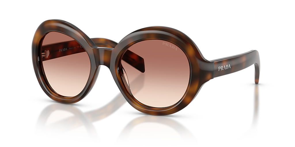 Prada PR D08SU M (53 - 21) with Brown lenses and Tortoise frame