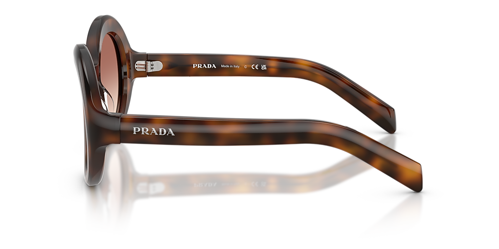 Prada PR D08SU M (53 - 21) with Brown lenses and Tortoise frame
