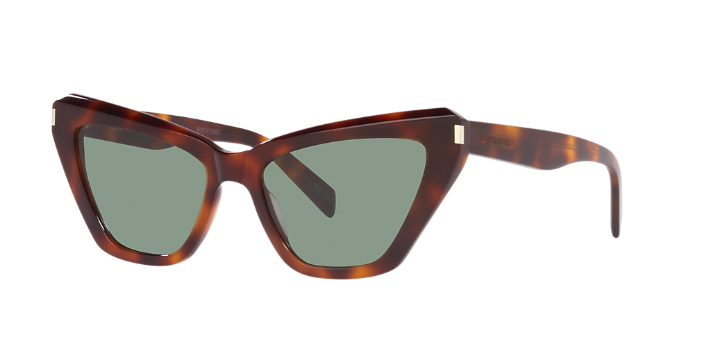Saint Laurent SL 466 XL (54 - 17) with Green lenses and