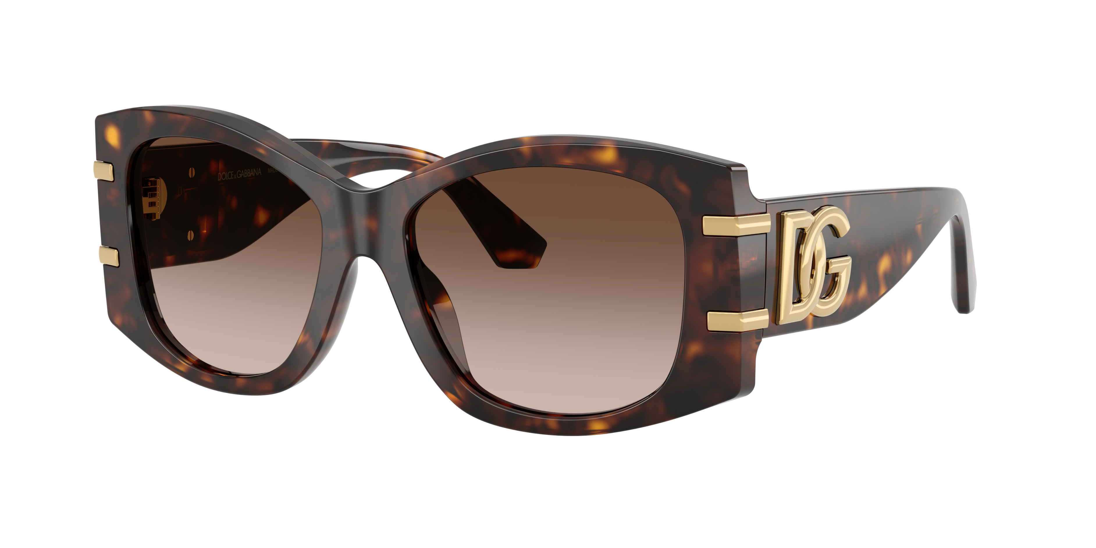 Dolce&Gabbana Woman Sunglass DG4501 -  Frame color: Havana, Lens color: Gradient Brown
