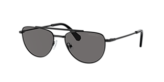 【送料,関税込】SWAROVSKI サングラス SK7001 Sunglasses, Rectangular shape, SK7001, Black | Swarovski