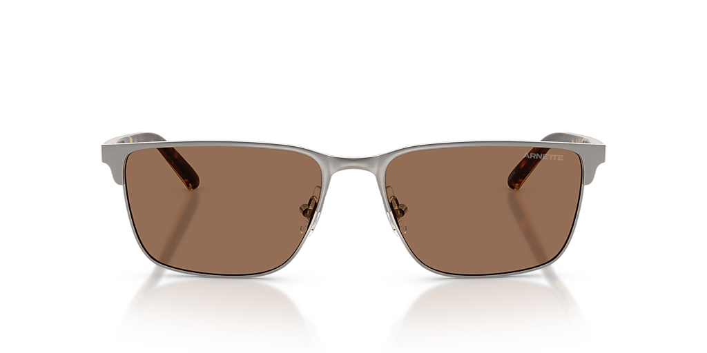 Arnette Hampere XL (58 - 17) com Lentes Marrom e Armação Cinza