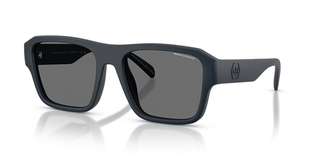 Armani Exchange AX4154SU L (56 - 19) with Grey lenses and Blue