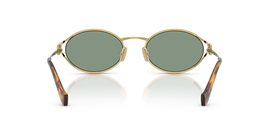Miu Miu MU 52YS L (54 - 21) with Green lenses and Gold frame