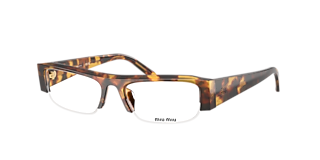 Miu Miu MU 52YS L (54 - 21) with Blue lenses and Pink frame