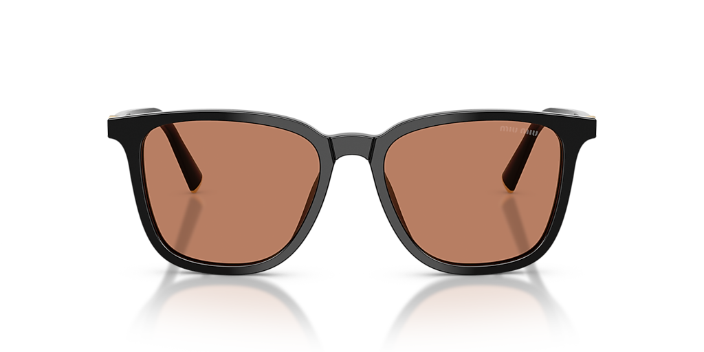 Miu Miu MU B03SF M (53 - 16) with Brown lenses and Black frame