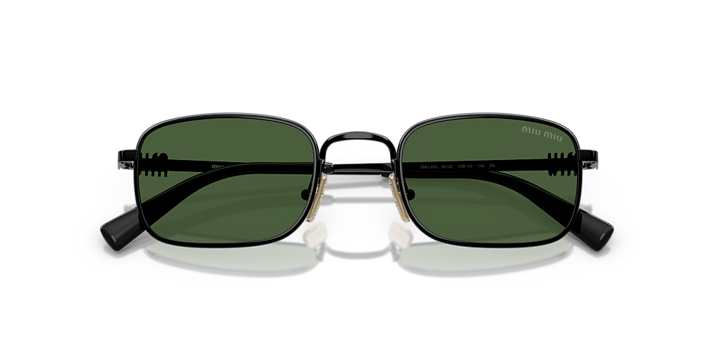 【サチ)Miu Miu flower sunglasses Miu Miu Chunky Flower Sunglasses in Black / Silver – Nitryl