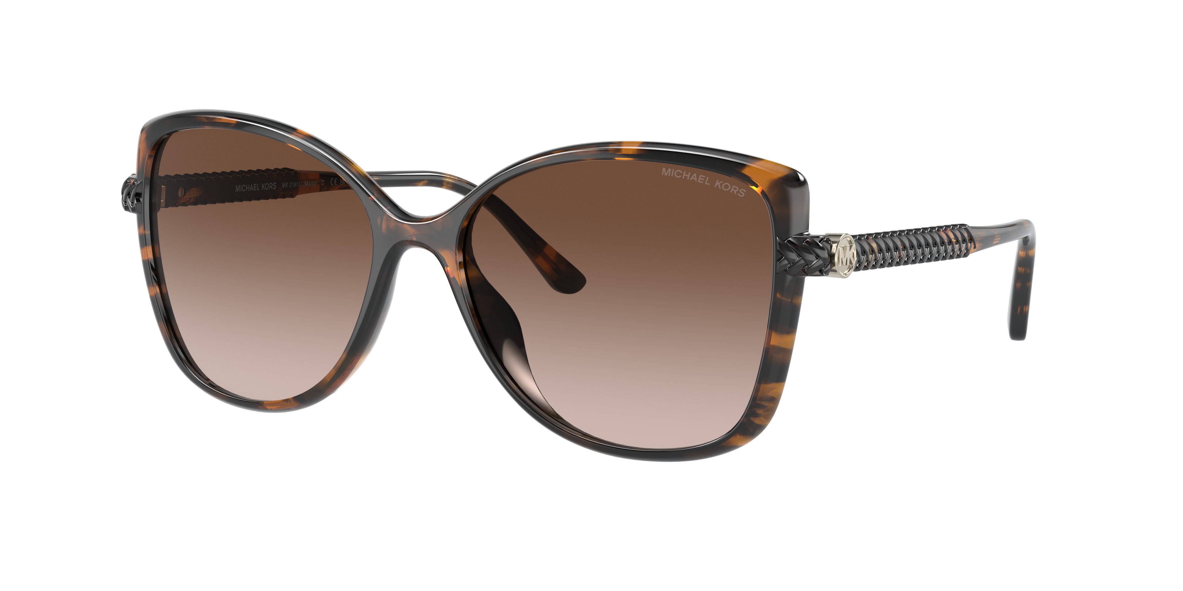 マイマイ（感謝）/4 Michael Kors Malta L (57 - 16) with Brown lenses and Tortoise