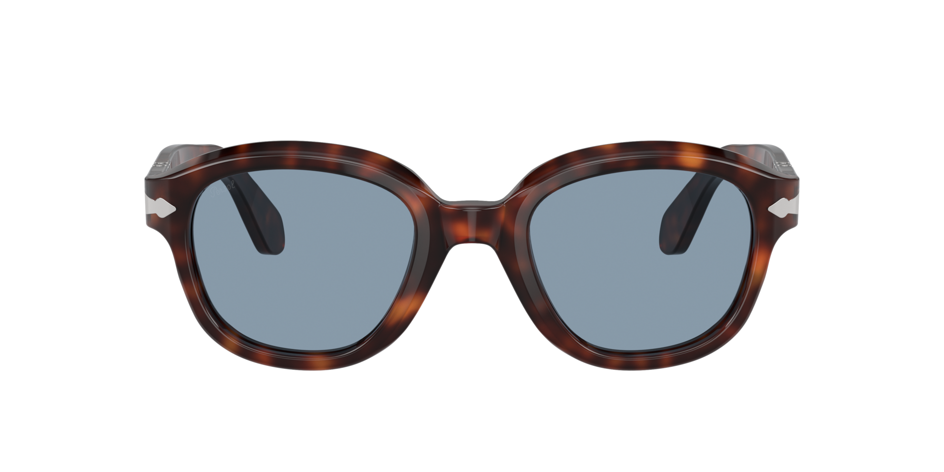 Persol PO0060S L (52 - 23) with Blue lenses and Tortoise  display picture 1