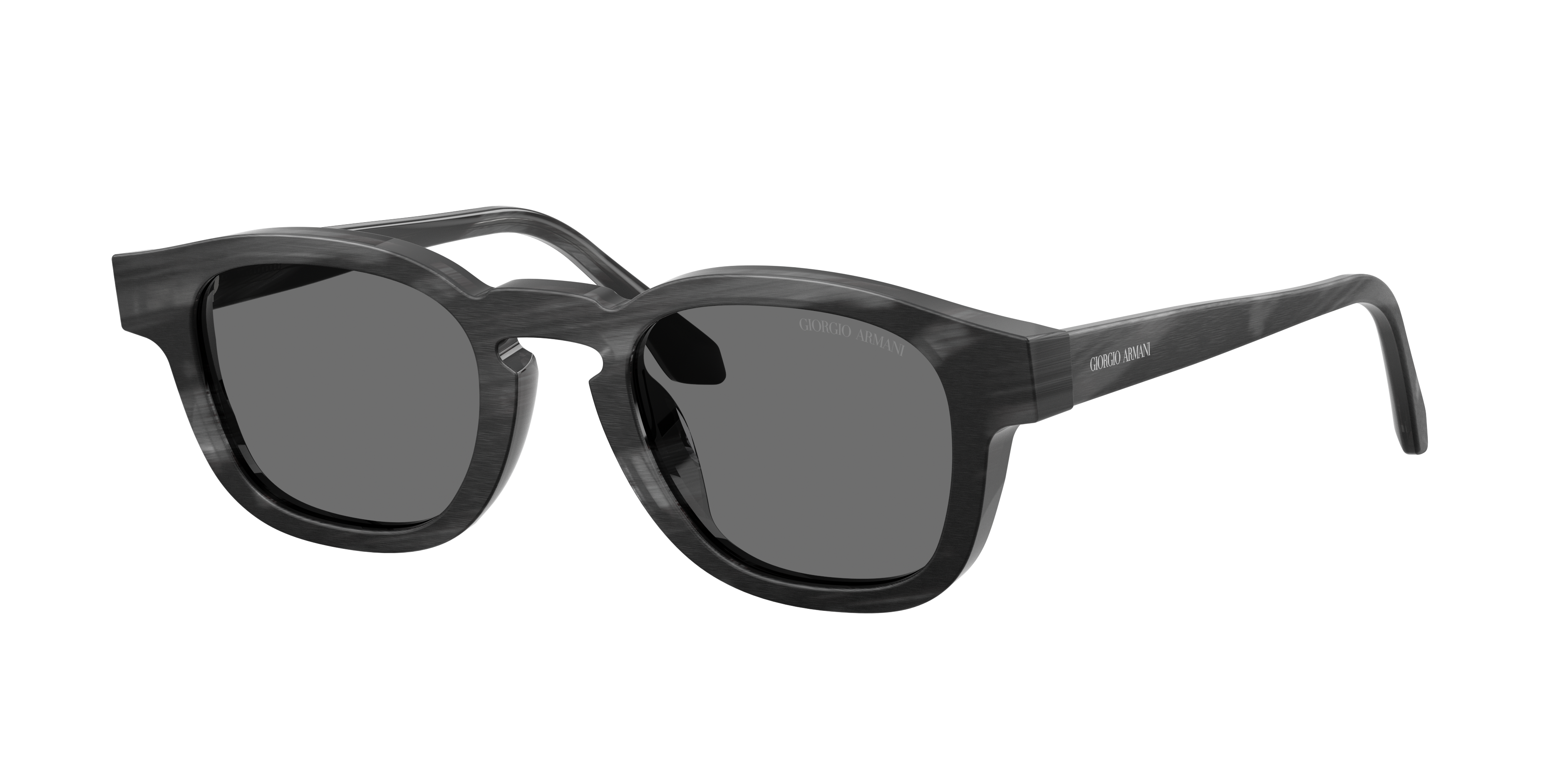Giorgio Armani Unisex Grau Sunglass Ar8254u - Rahmenfarbe: Gebürstet, Linsenfarbe:
