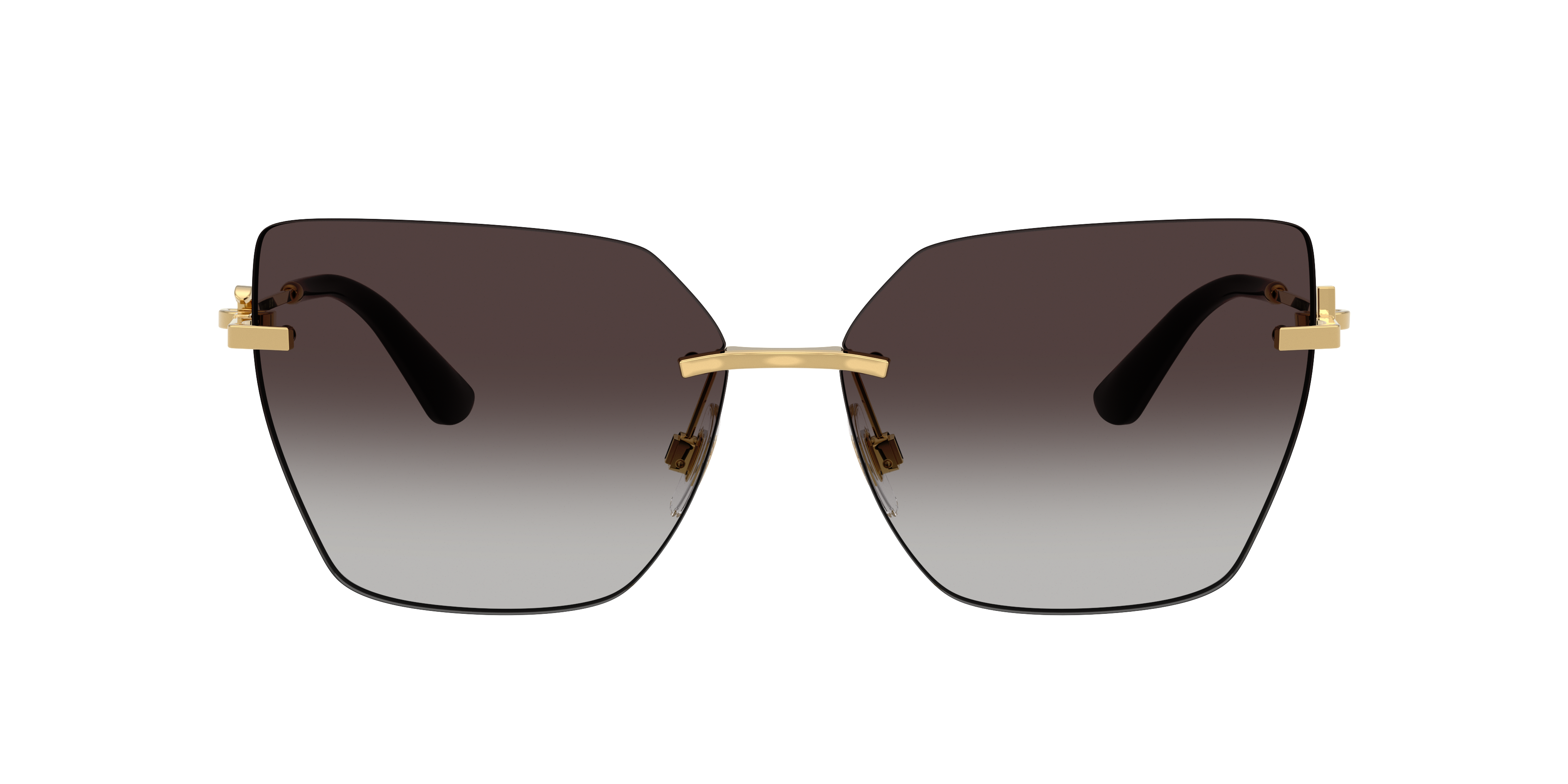 Dolce&Gabbana DG2321 XL (62 - 14) with Grey lenses and Gold frame