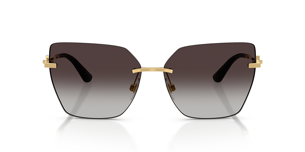 Dolce&Gabbana DG2321 XL (62 - 14) with Grey lenses and Gold frame