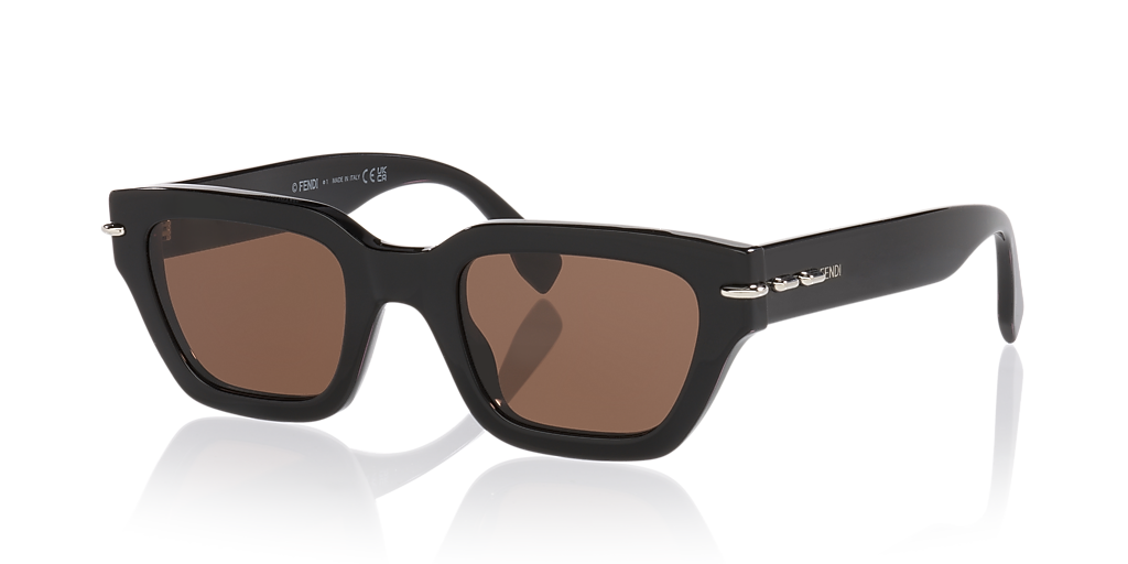 Fendi Fendi Selleria FE40191I XS (50 - 23) with Brown lenses and