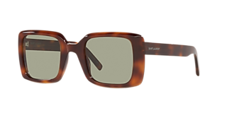 Saint Laurent SL M115 M (54 - 20) with Brown lenses and
