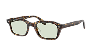 Oliver Peoples OV5184S OP-505 Sun XL (47 - 24) with Green lenses