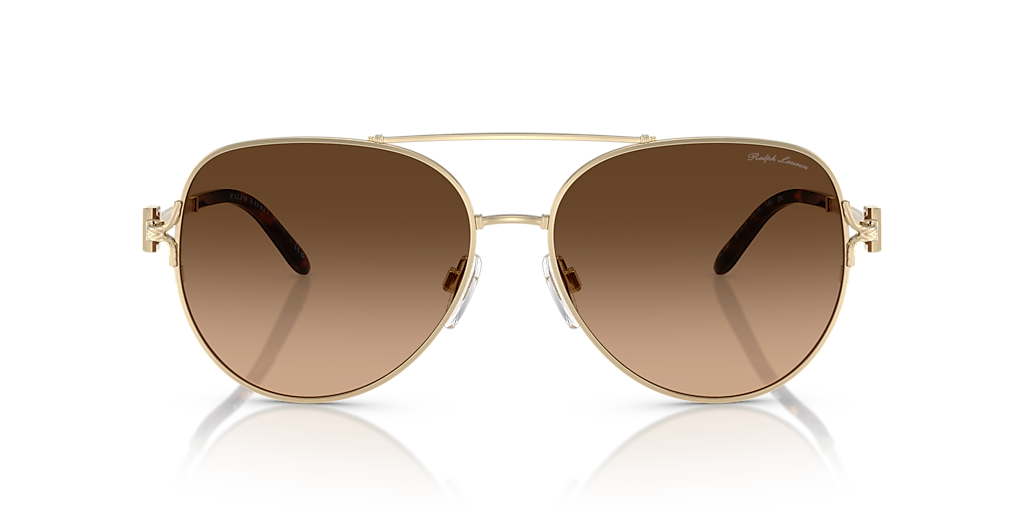 Ralph Lauren RL7087 XL (59 - 15) with Brown lenses and Gold frame