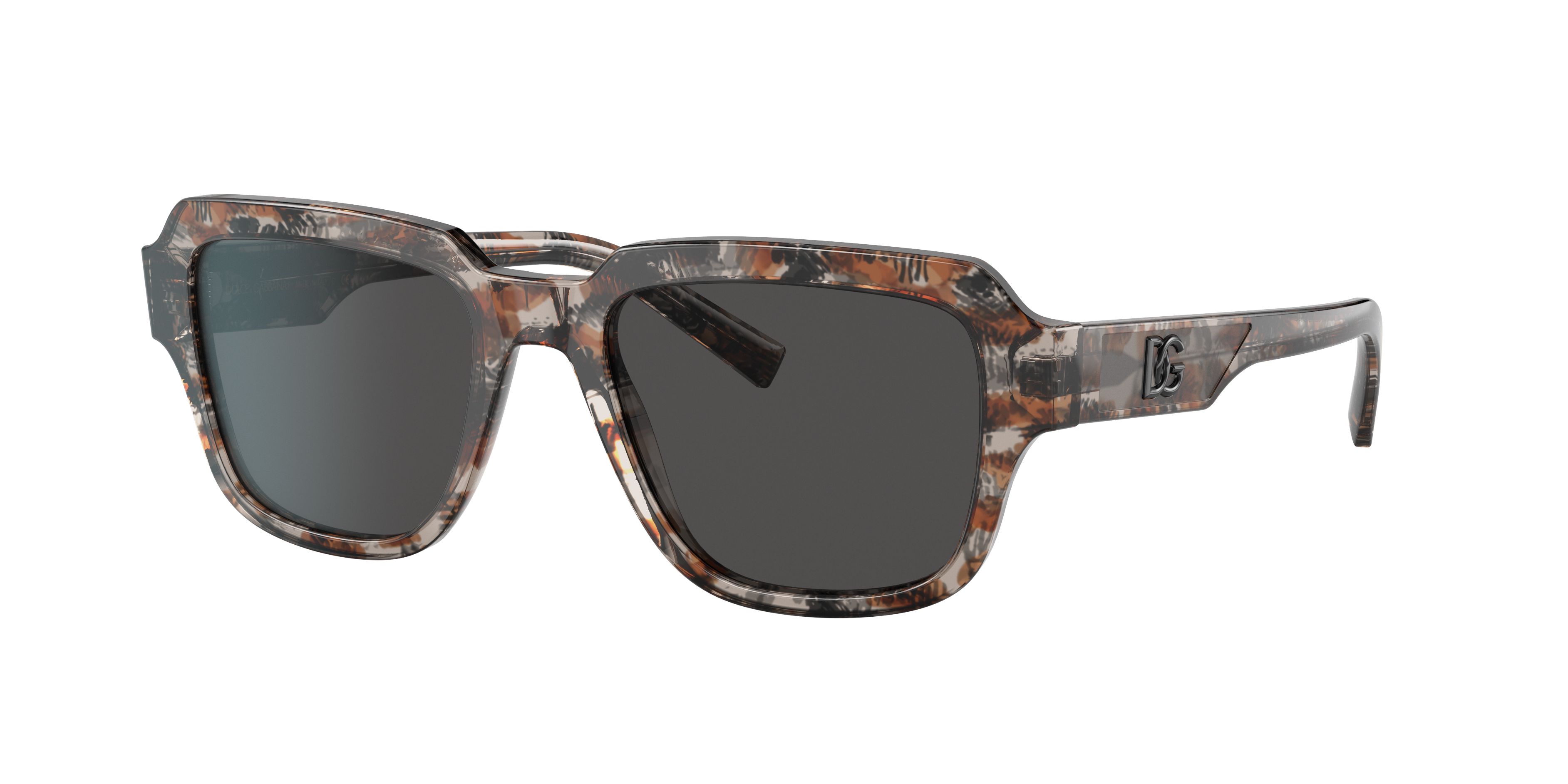 Dolce&Gabbana DG4402 M (52 - 19) with Grey lenses and