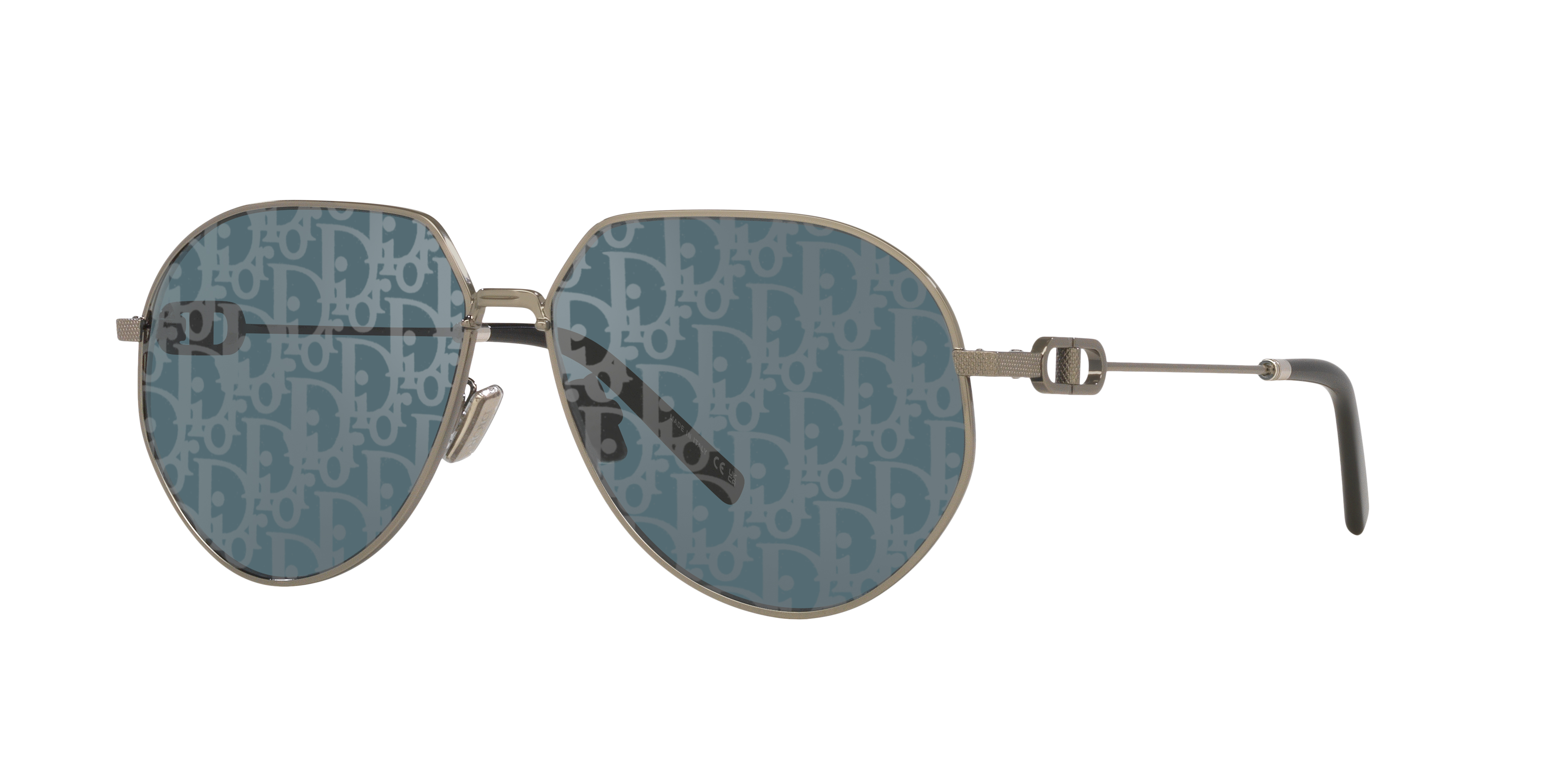 DIOR Dm40026U L (61 - 13) with Blue lenses and Grey frame