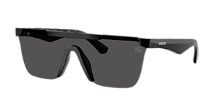 Burberry BE4434 L (57 - 20) with Grey lenses and Black frame