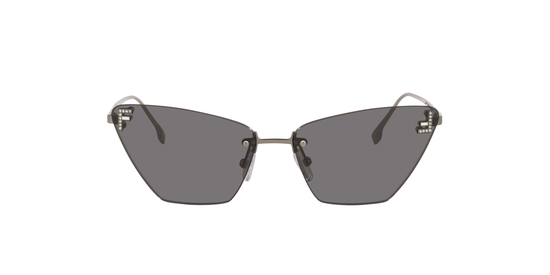 Fendi Fendi First Crystal FE4160US S (57 - 14) with Grey  display picture 2