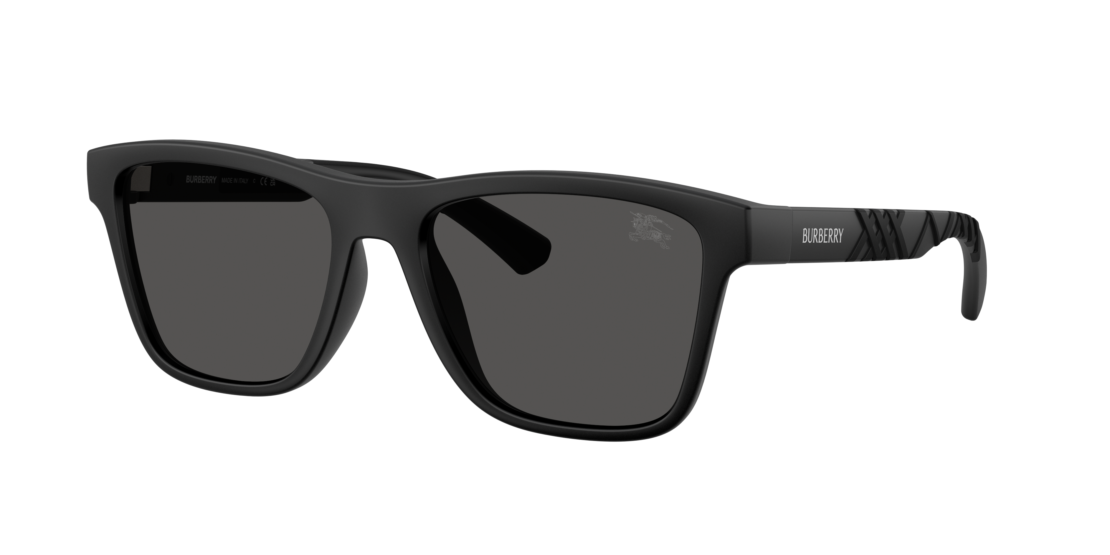 Burberry Man Sunglass BE4482U -  Frame color: Matte Black, Lens color: Dark Grey