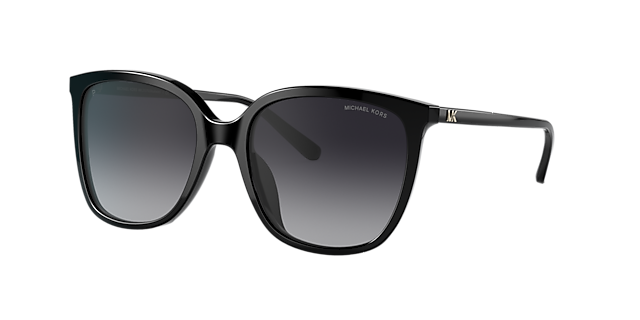 Michael Kors MK2137U Anaheim 57 Dunkelgrau Polarized & Schwarz 