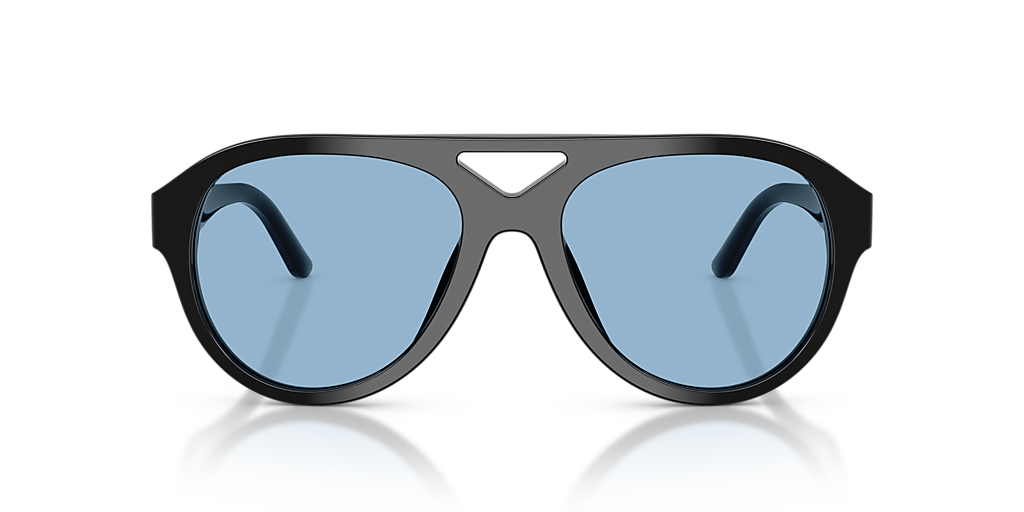 Tory Burch TY7233U M (55 - 18) with Blue lenses and Black  display picture 2