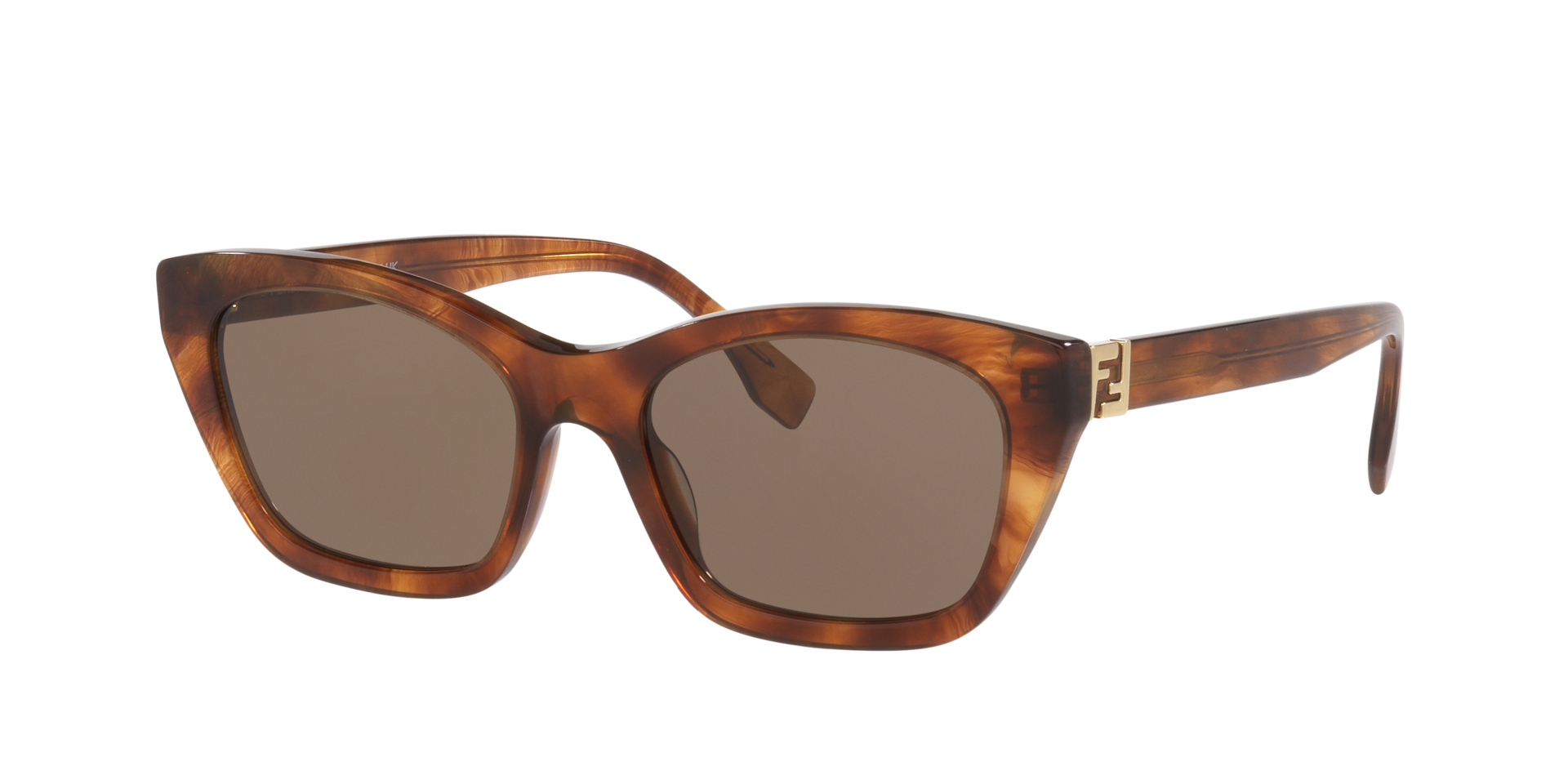 New!!! FENDI Sunglasses FE40205I 53E Authentic Fendi Sunglasses FE40205I Forever Fendi 53E Blonde Havana  main image 2