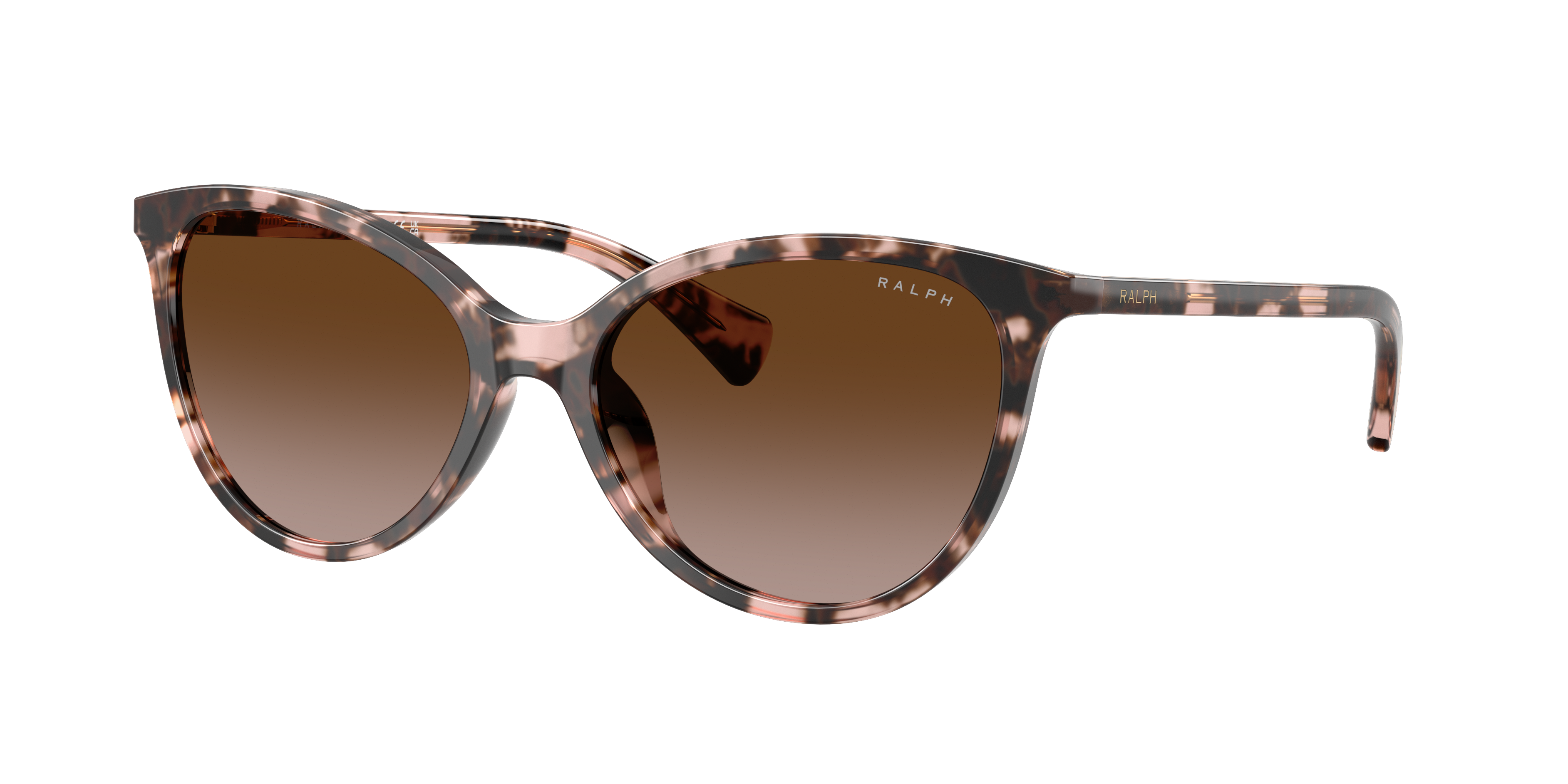 Ralph Woman Sunglass RA5339U -  Frame color: Pink Havana, Lens color: Gradient Brown