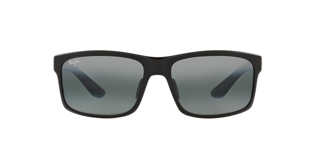 サングラス Maui Jim Maui Jim - MOMI - grey momi shiny black Amazon.com: Maui Jim Hiehie Round Sunglasses, Shiny Black W